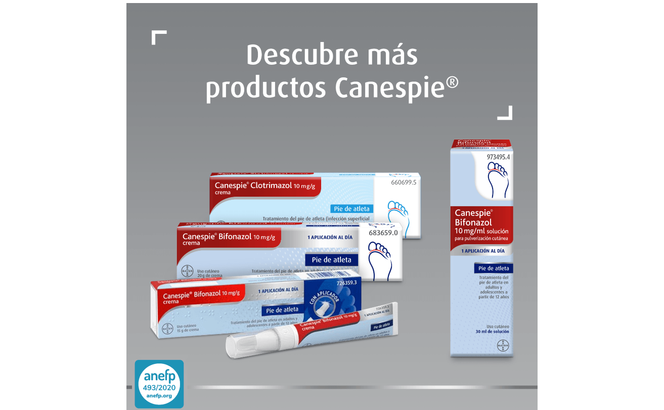 Canespie® Bifonazol Solución para pulverización cutánea (30 ml)